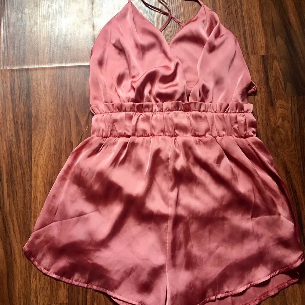 Pink jumpsuit